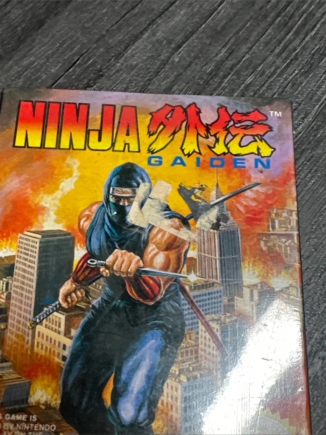 Ninja Gaiden NES Game Original Factory Sealed - photo 3