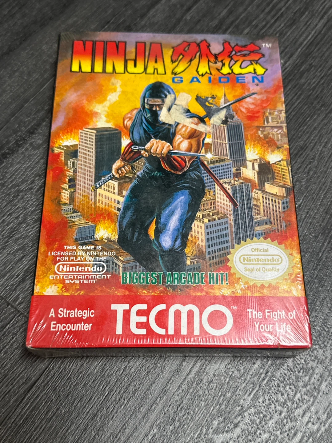Ninja Gaiden NES Game Original Factory Sealed - photo 2