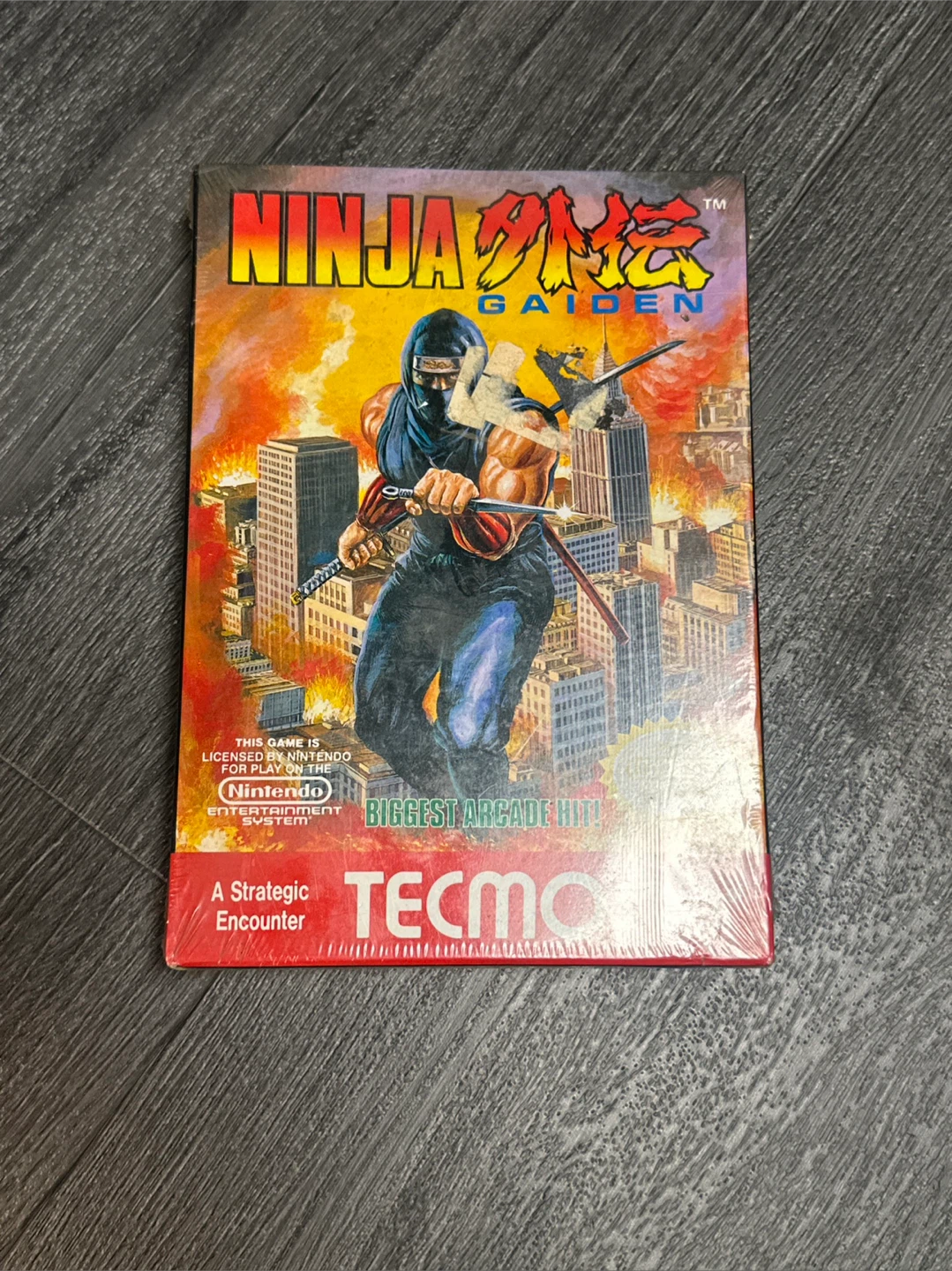 Ninja Gaiden NES Game Original Factory Sealed