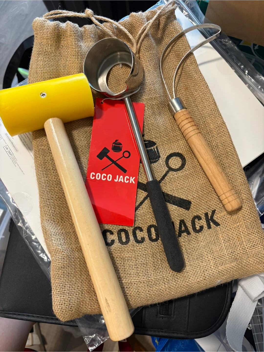 Coco Jack Coconut Opener Tool Set