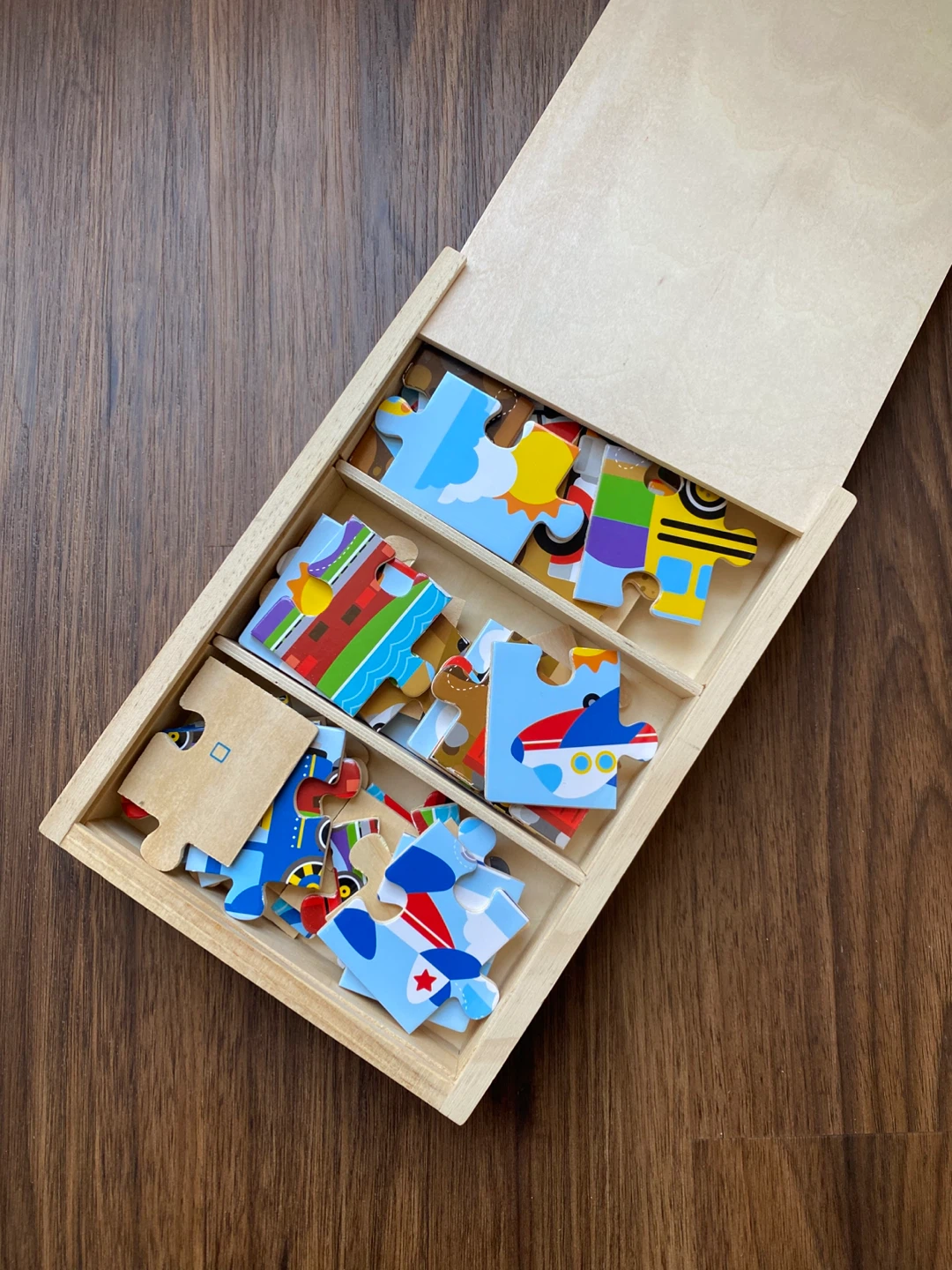 Melissa & Doug Classic Vehicles Jigsaw Puzzles (3 Puzzles)