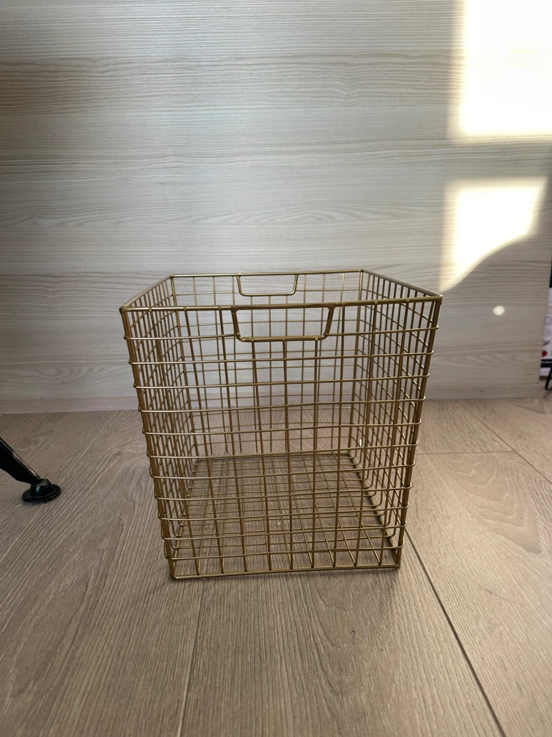 NEW Gold Wire Storage Basket x 2 - photo 2