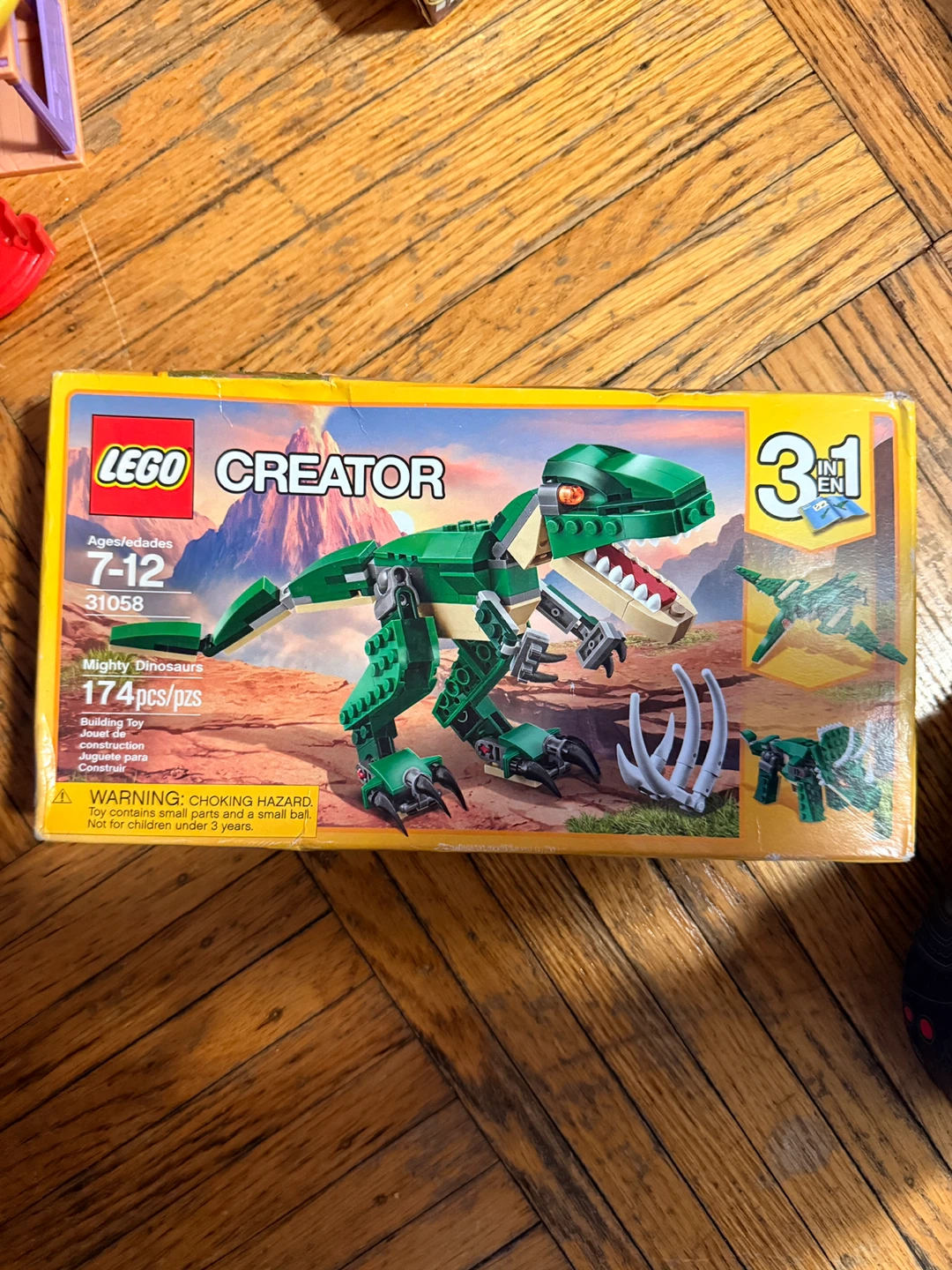 LEGO Creator 31058 Mighty Dinosaurs 3-in-1 Building Set - photo 2