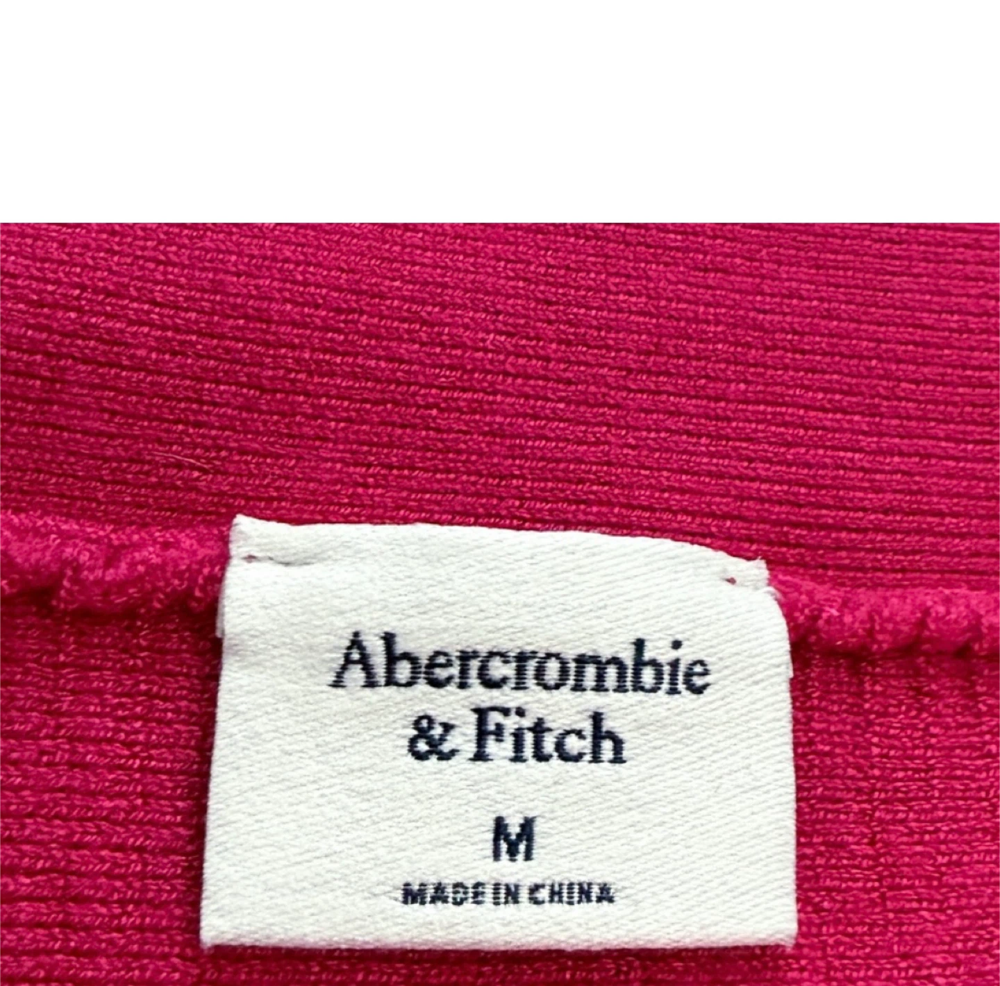 Abercrombie & Fitch Ribbed Strapless Crop Top - photo 4