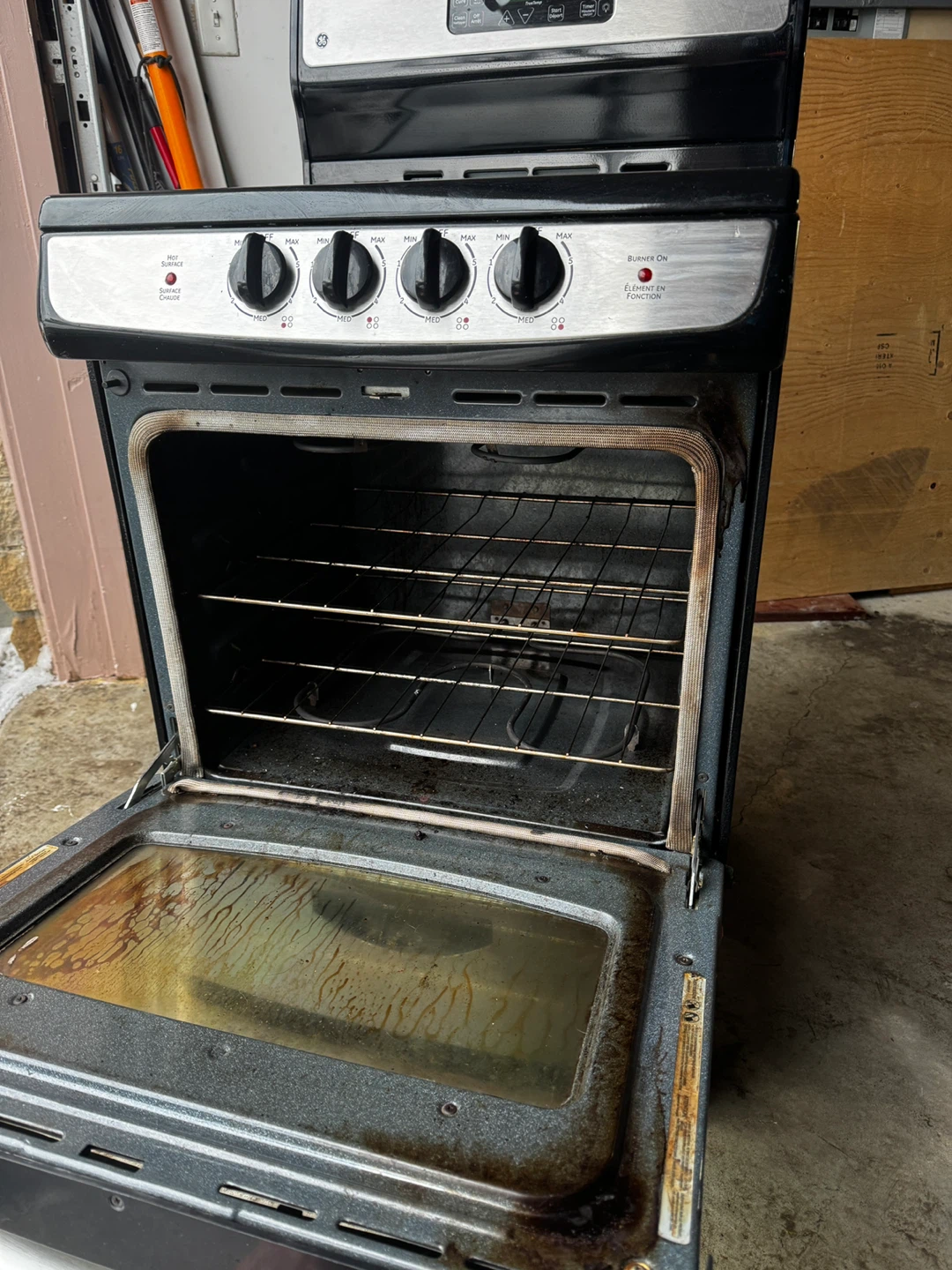 GE JCAP760SM2SS Electric Stove (for parts) - photo 3