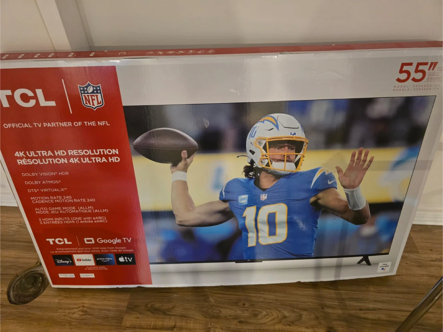 TCL 55" 4K Ultra HD Smart TV with Google TV