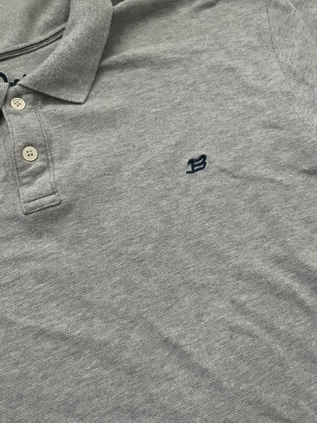 Vintage 100% Cotton Bongo Polo Grey Shirt | Men - photo 3