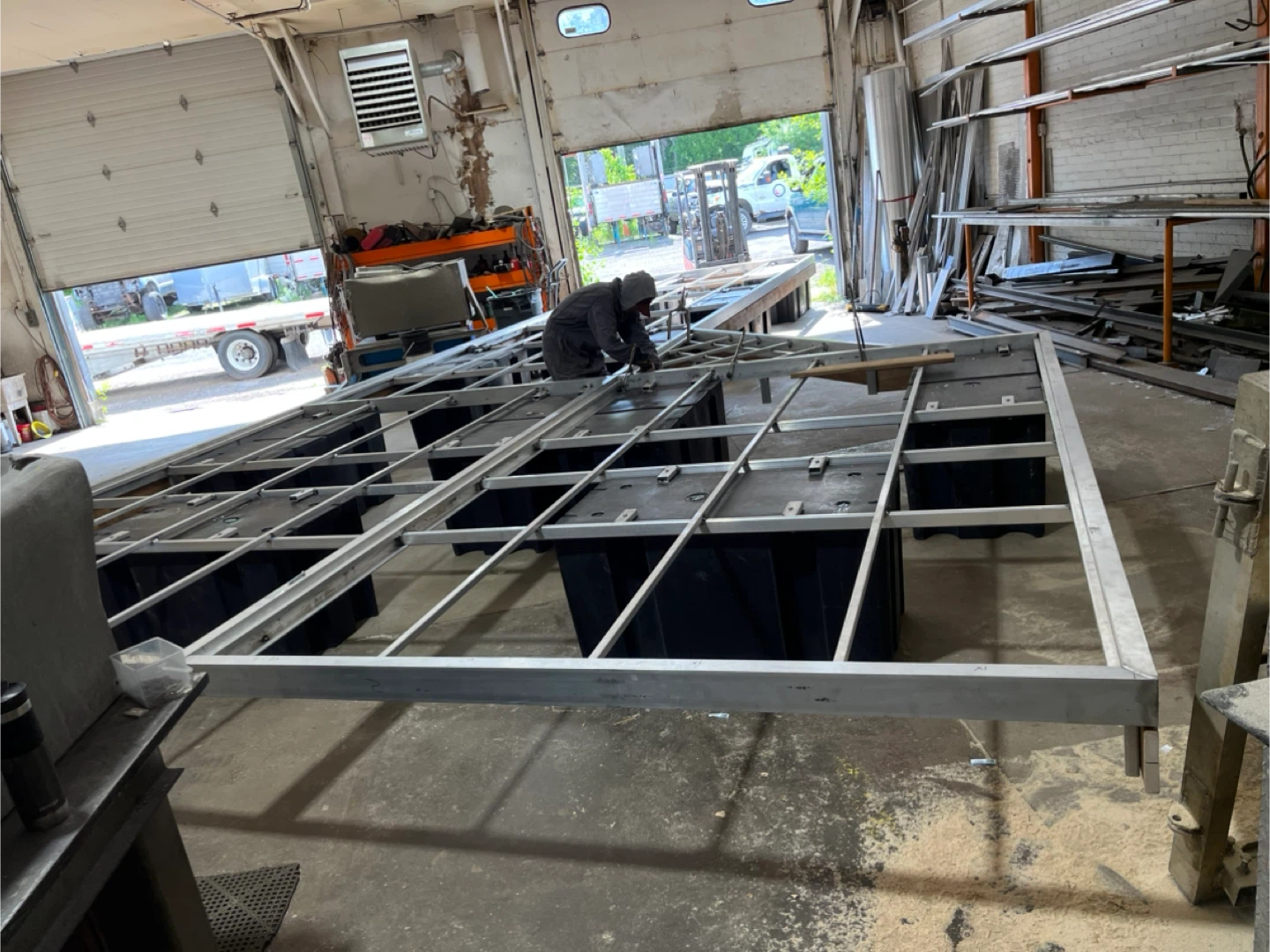 Alumatech Dock System Sections