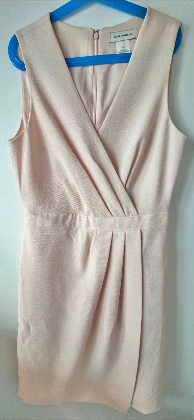 Club Monaco Sleeveless Wrap Dress Size 0