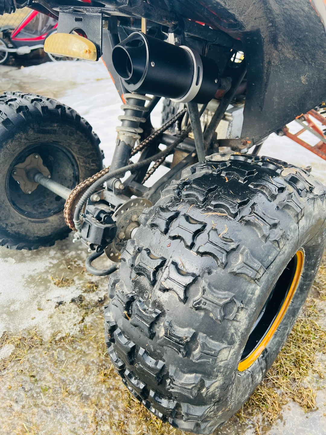 Orange Kids Quad 125cc - photo 4