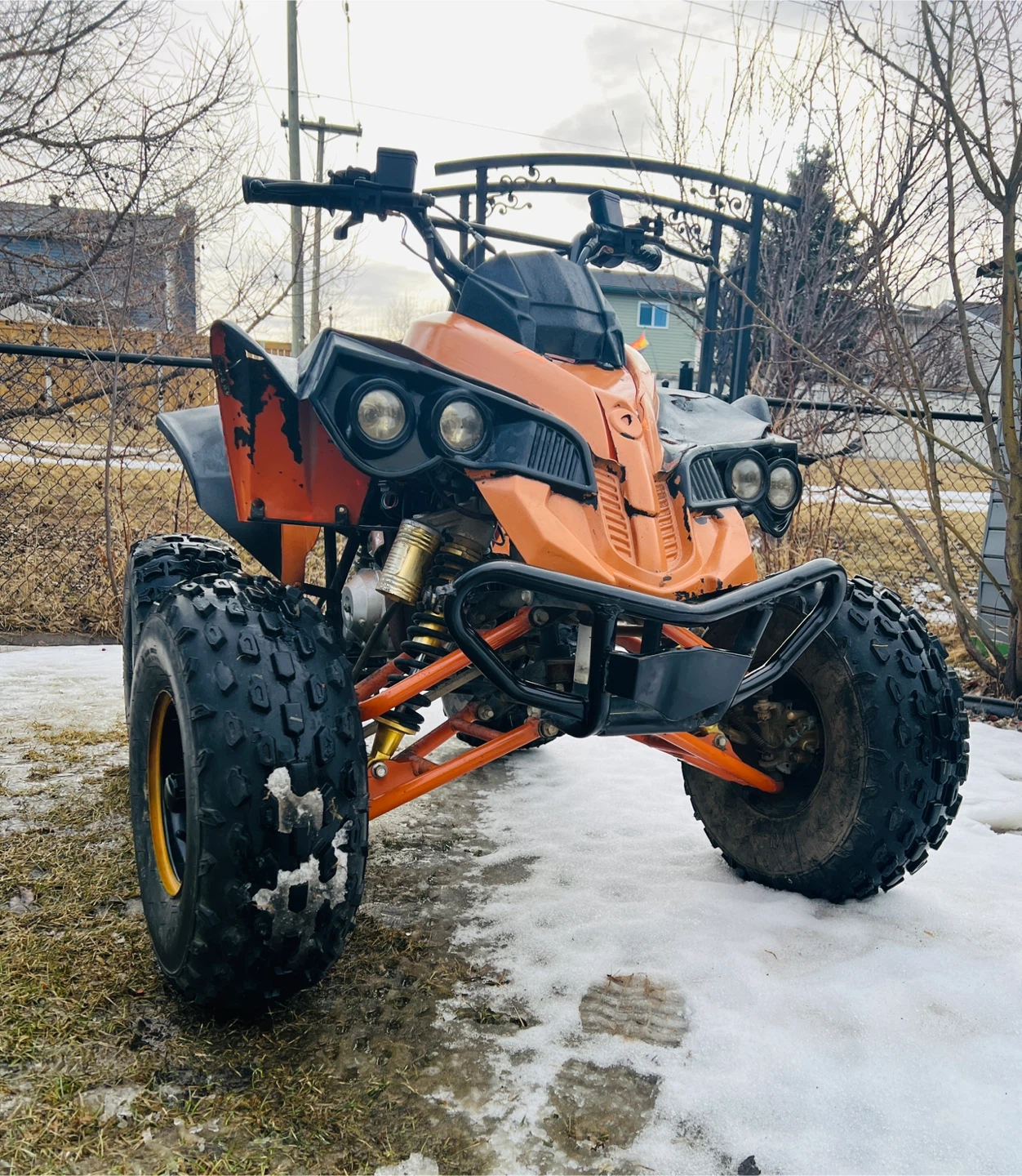 Orange Kids Quad 125cc - photo 5
