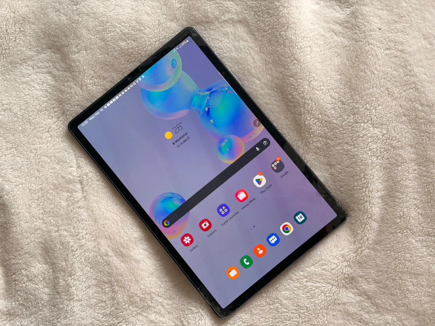 Samsung Galaxy Tab S6 5G Tablet 6/128 Grey