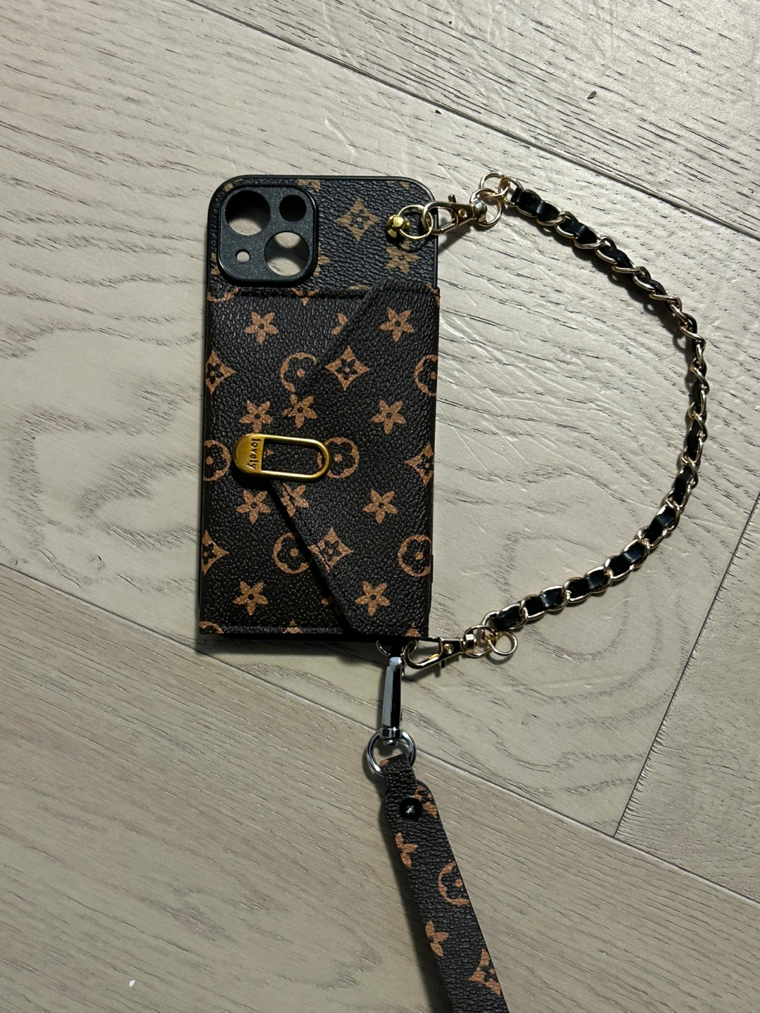 Phone Case with Card Holder and Strap
