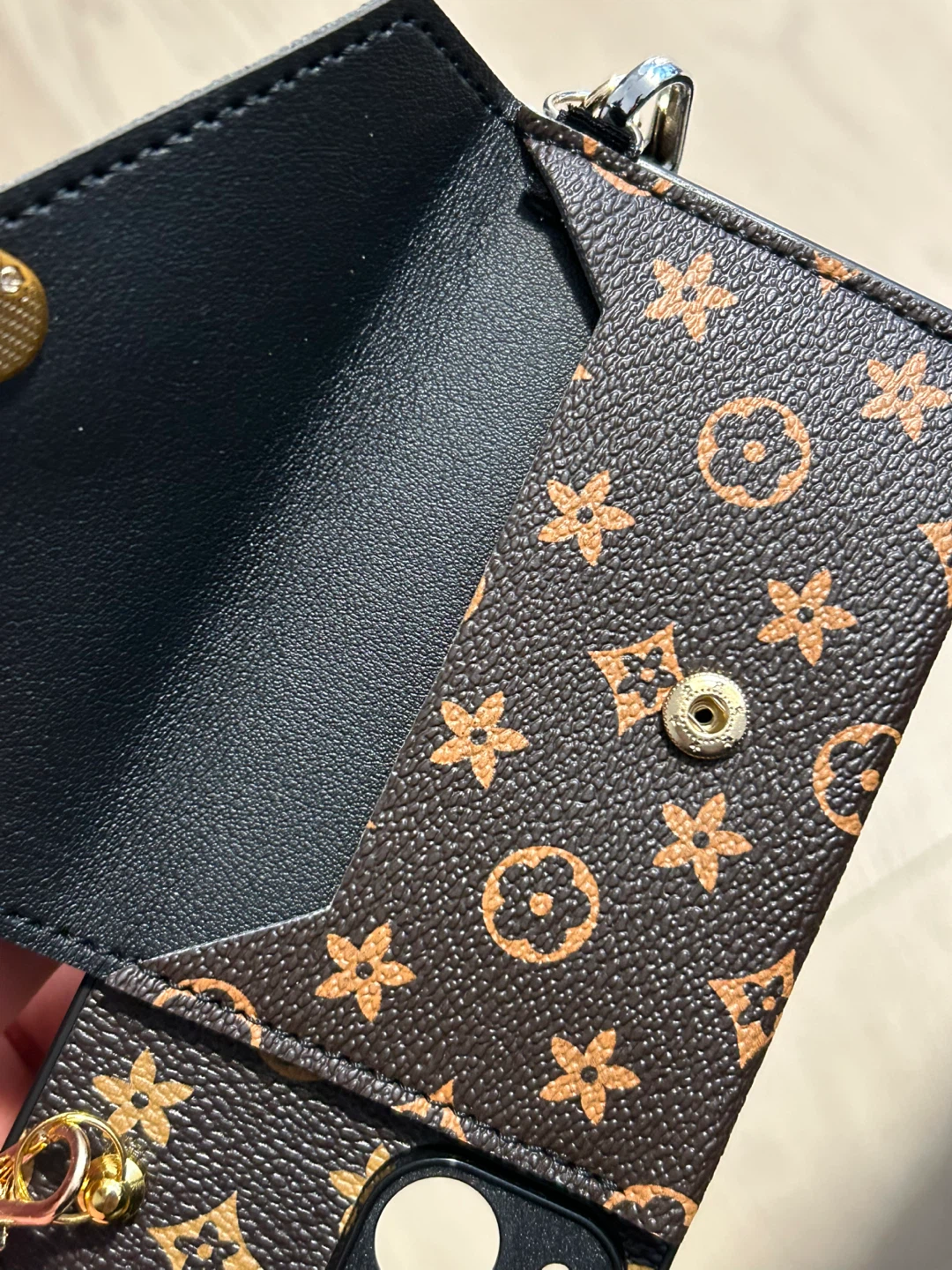 Phone Case with Card Holder and Strap - photo 3