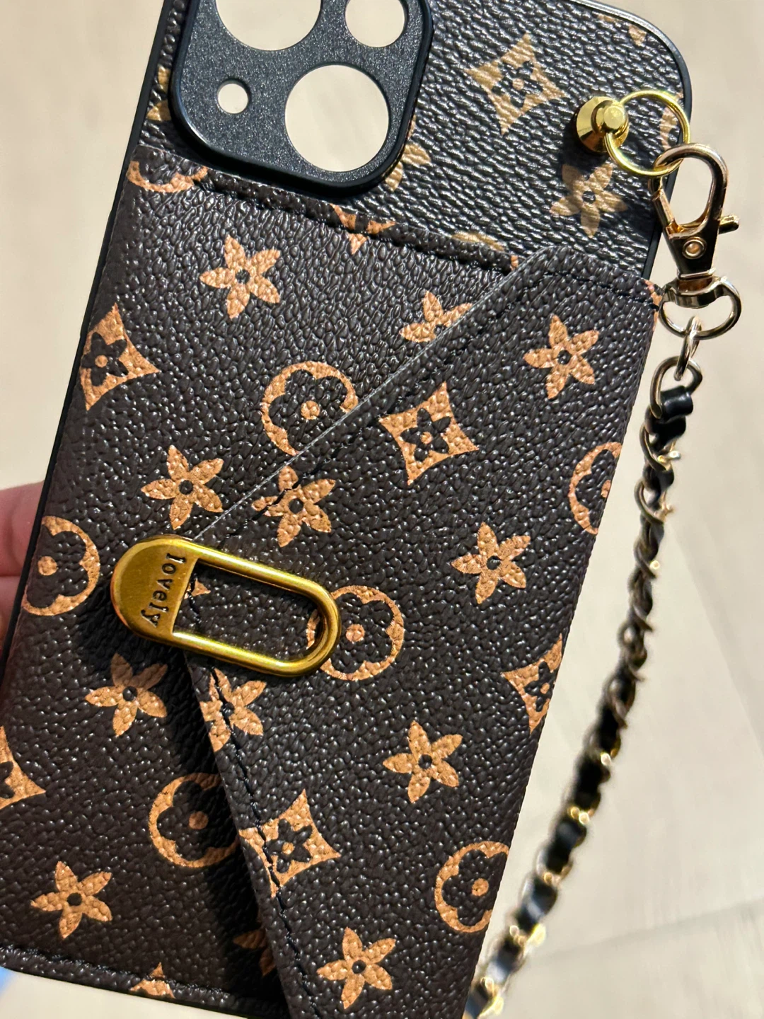 Phone Case with Card Holder and Strap - photo 2