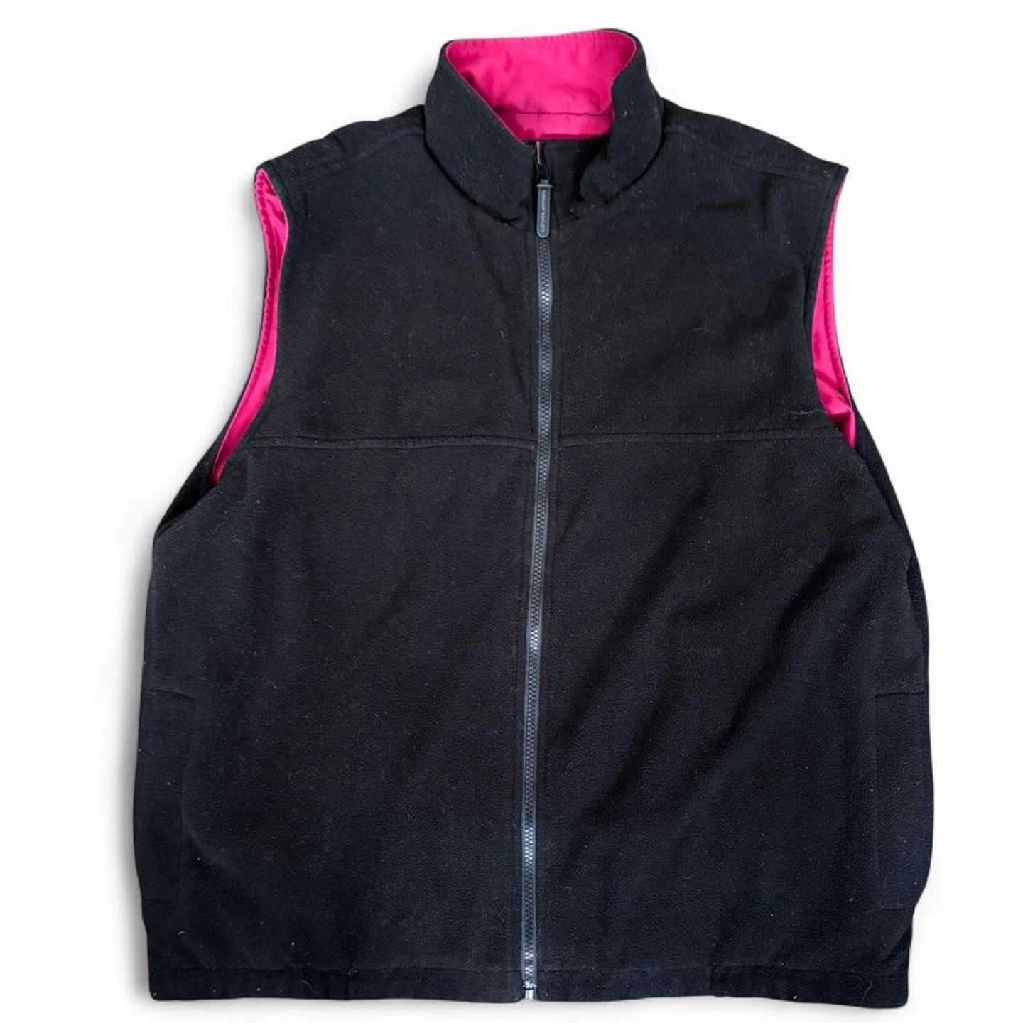 Reversible Vest - Black and red