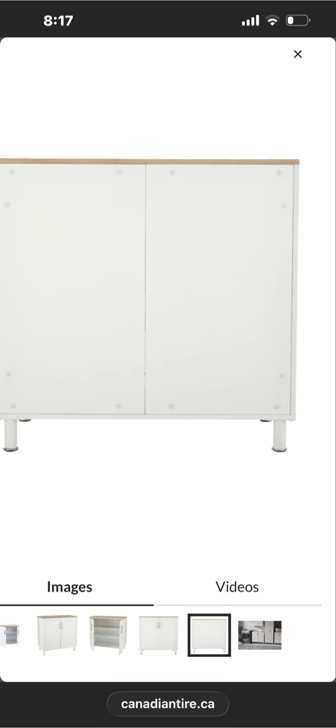 For Living 2-Door Base Laundry Cabinet - White - photo 4