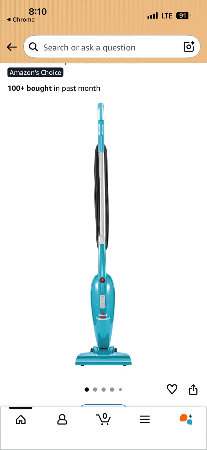 BISSELL Featherweight Stick Lightweight Bagless Vacuum Cleaner
