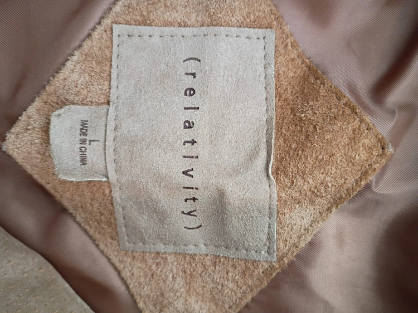 Relativity Women's Brown Genuine Leather Jacket - Size L - photo 3