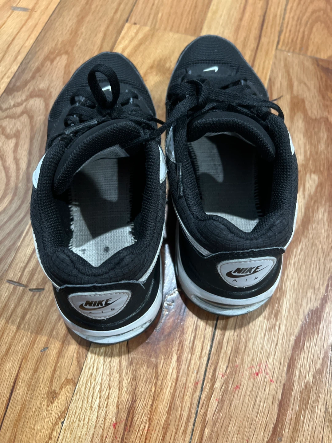 Nike Air Running Shoes - US 2.5Y Black - photo 2