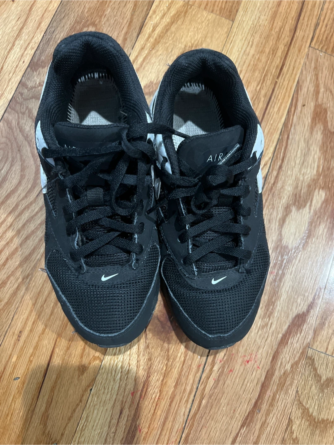 Nike Air Running Shoes - US 2.5Y Black