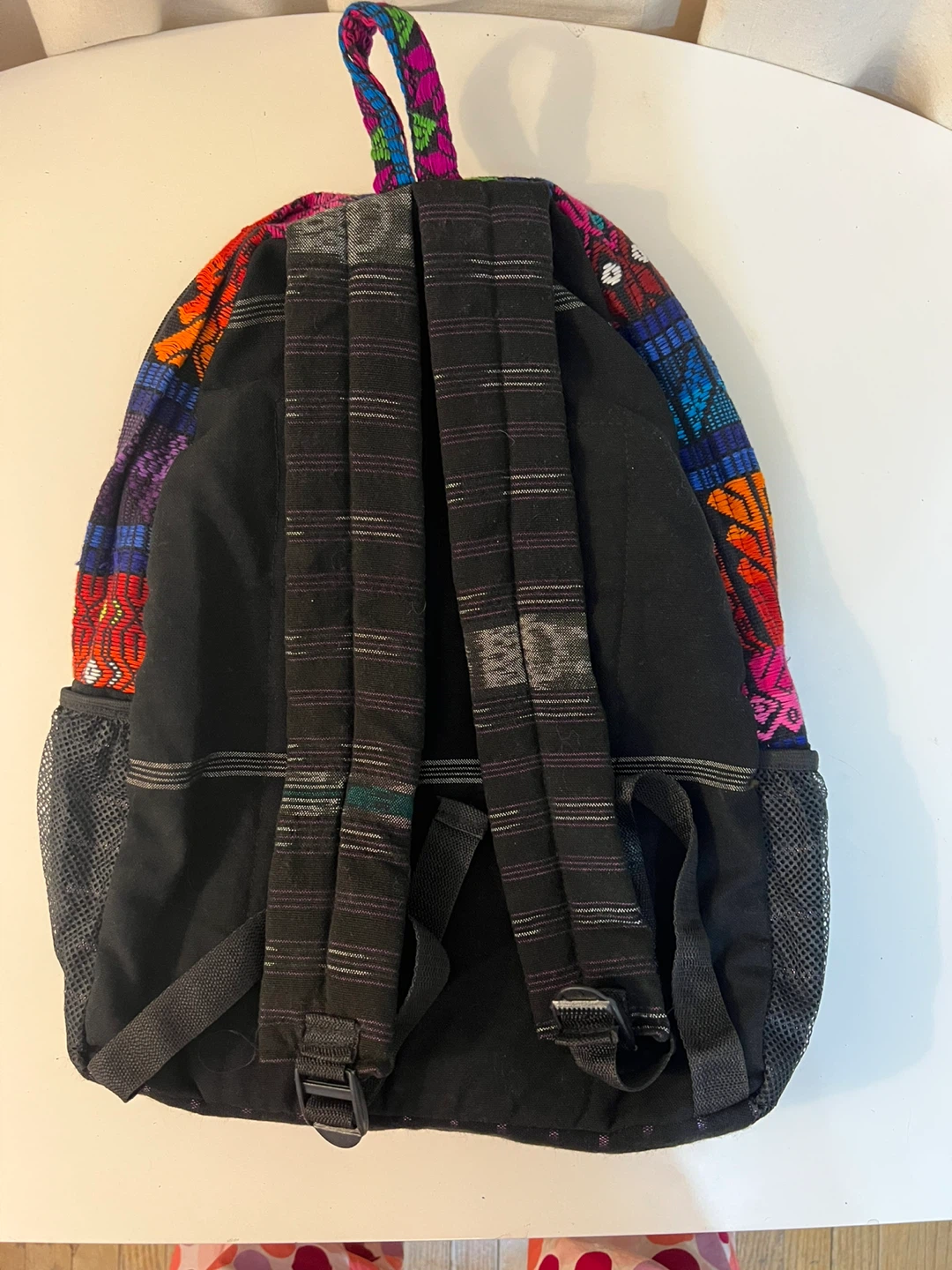Colorful Woven Backpack - photo 4