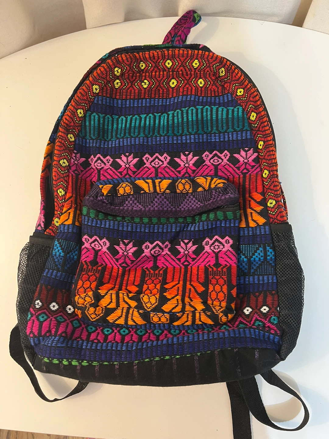 Colorful Woven Backpack - photo 3