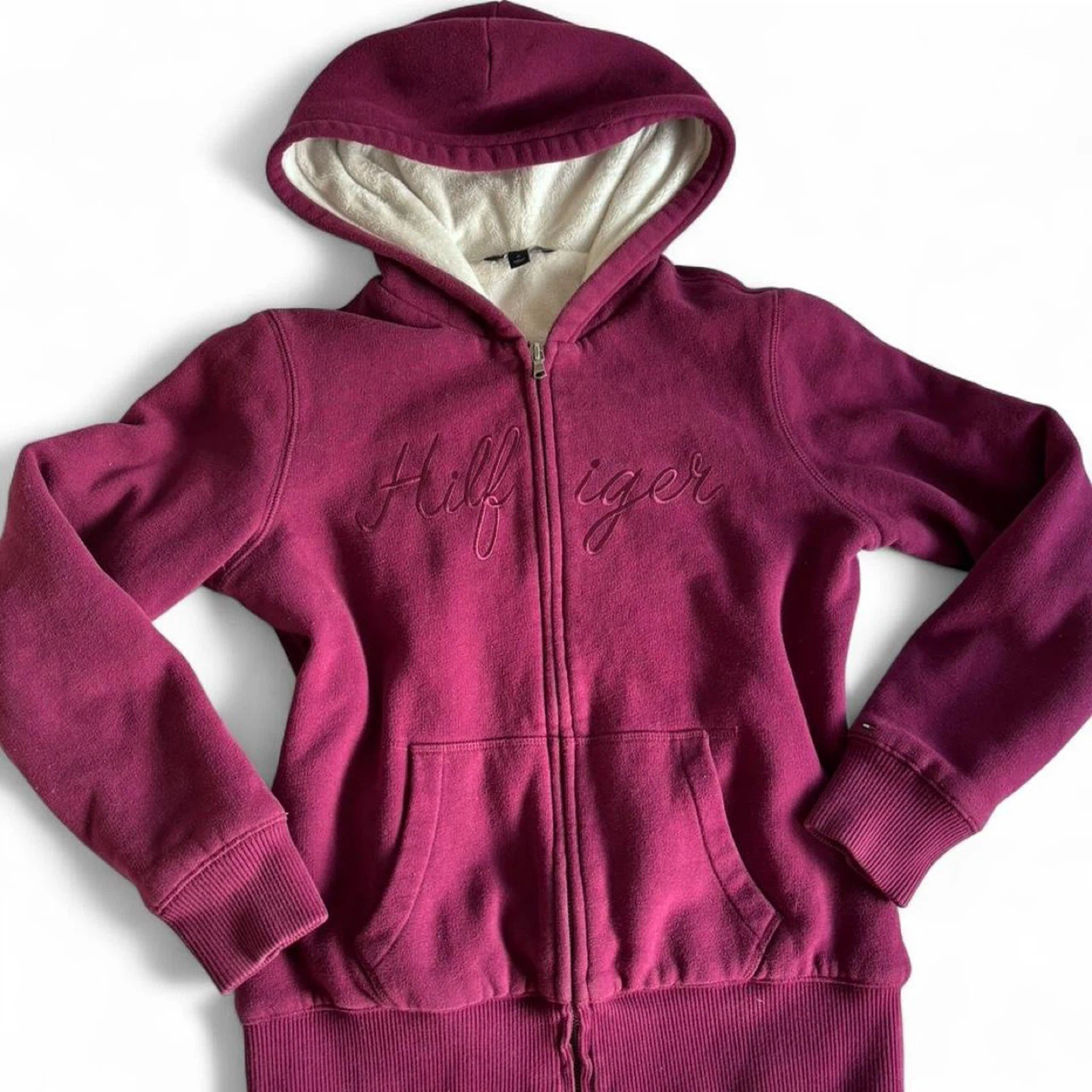Tommy Hilfiger Fleece Lined Zip-Up Hoodie