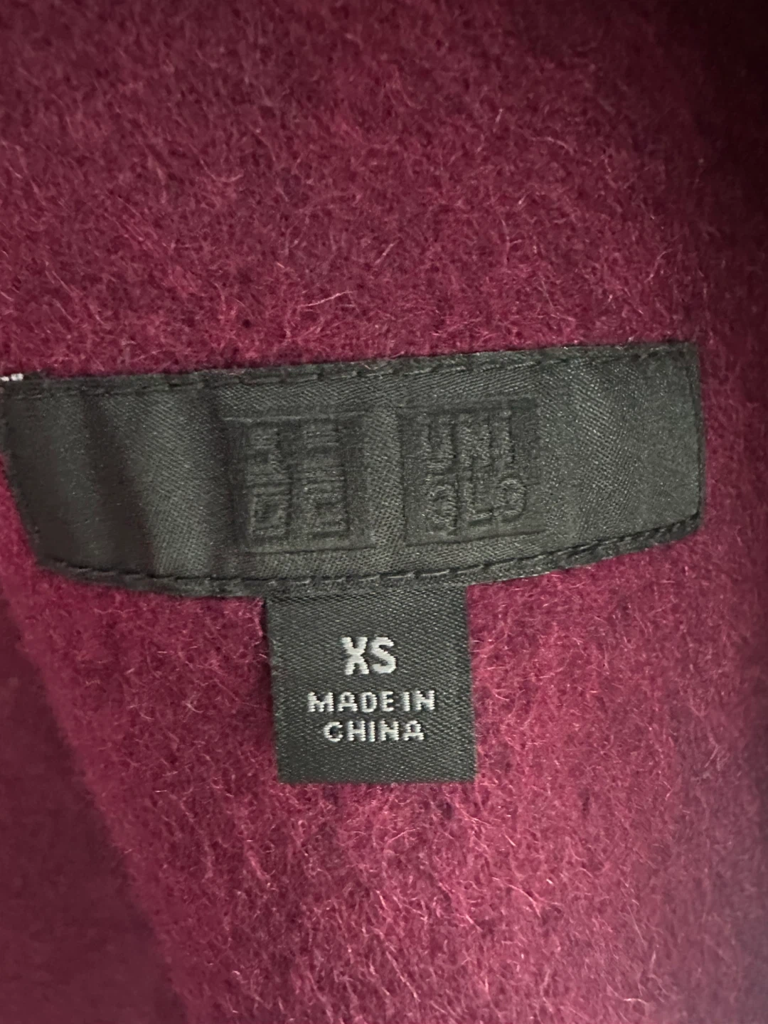 Women’s Uniqlo Hooded Wool Blend Coat XS - photo 4