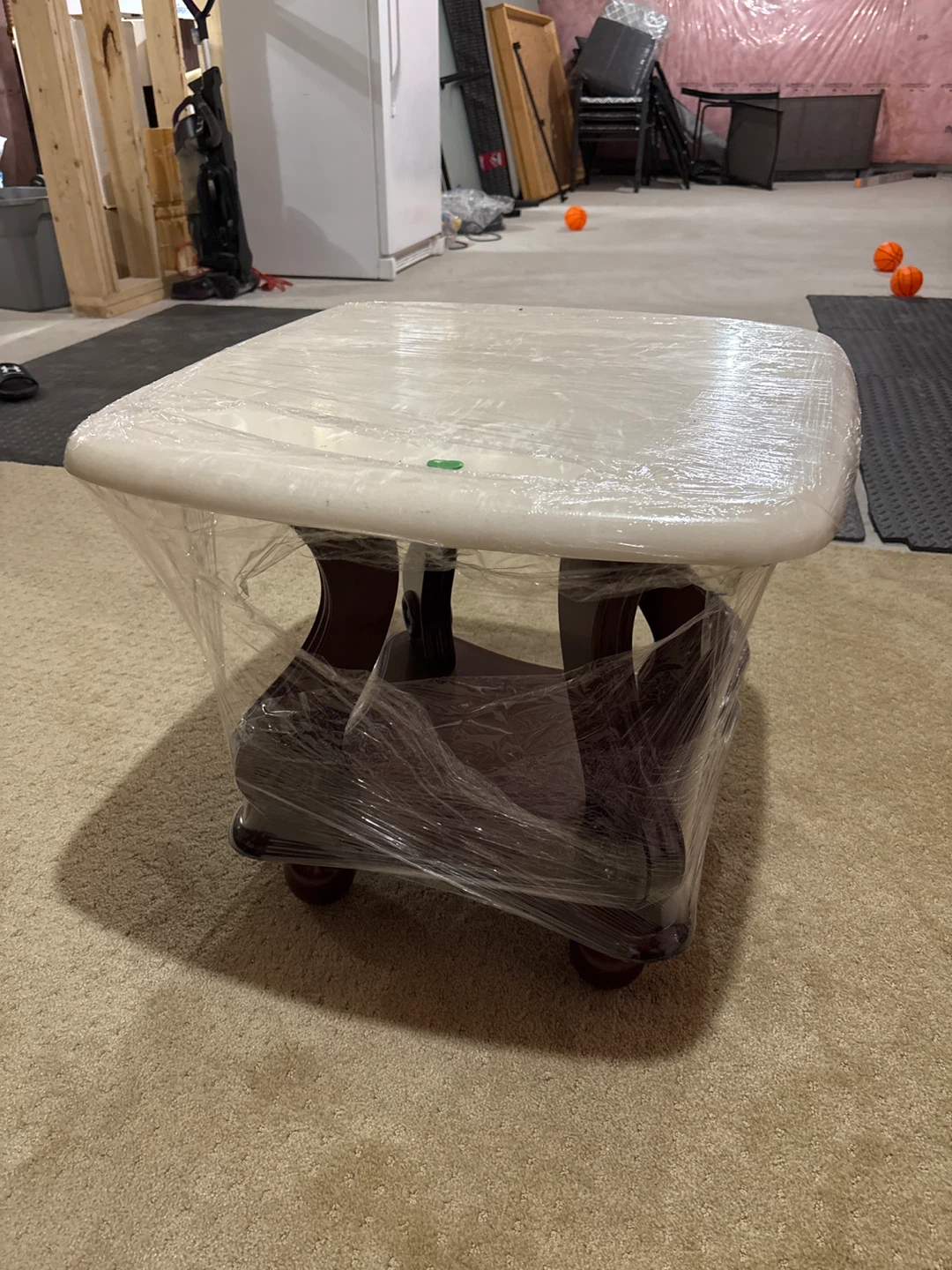 Marble Top End Table (x2)