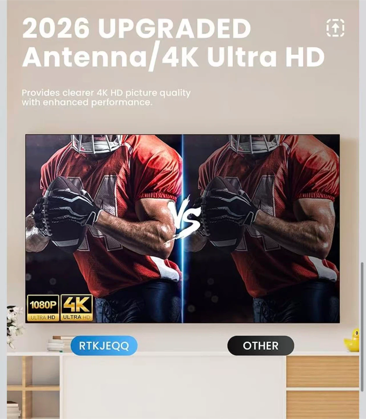2026 Upgraded 4K Ultra HD TV Antenna - photo 5