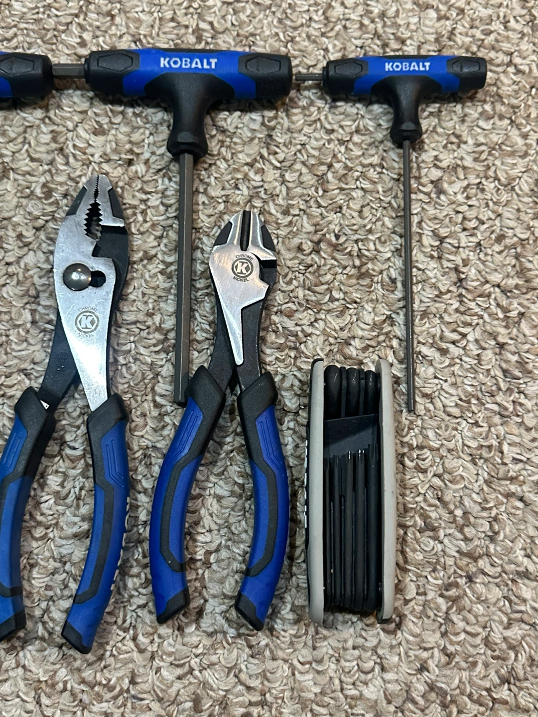 Kobalt T-Handle Hex Wrenches and Assorted Pliers Set - photo 3