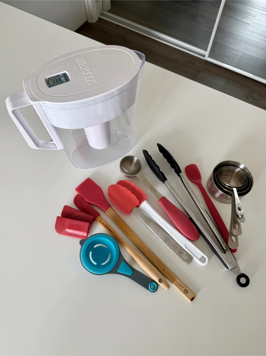 Brita Water Filter Pitcher with 10+ Kitchen Utensils