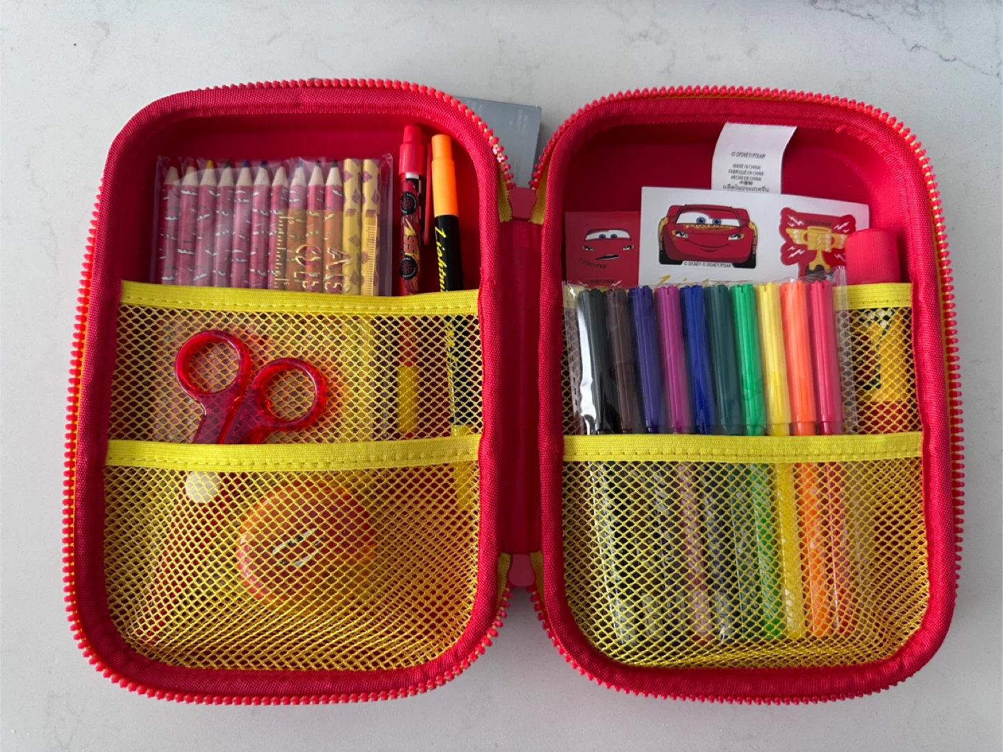 Disney Pixar Cars Lightning McQueen Stationary Art & Craft Kit - photo 2