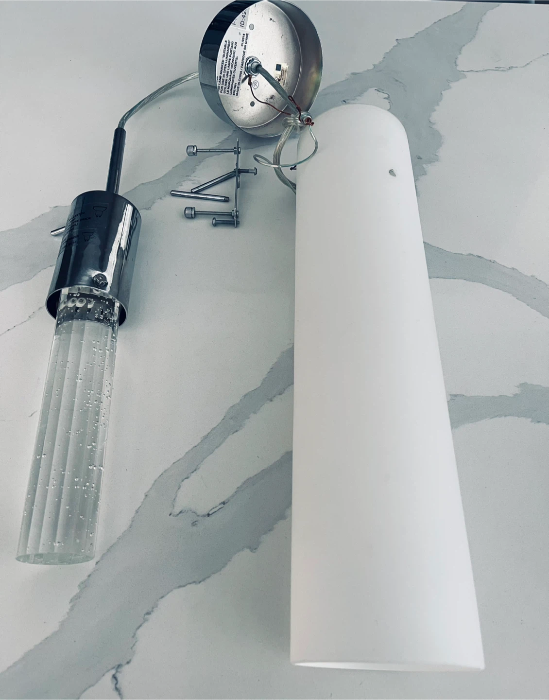 Cylinder Pendant Light Fixture - photo 2