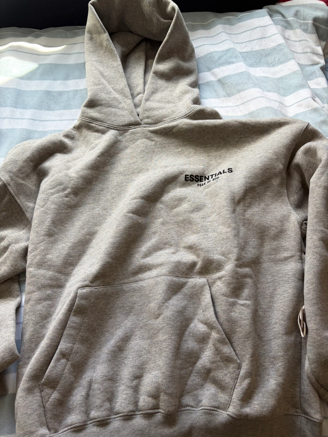 Essentials Fear of God Grey Hoodie - photo 2