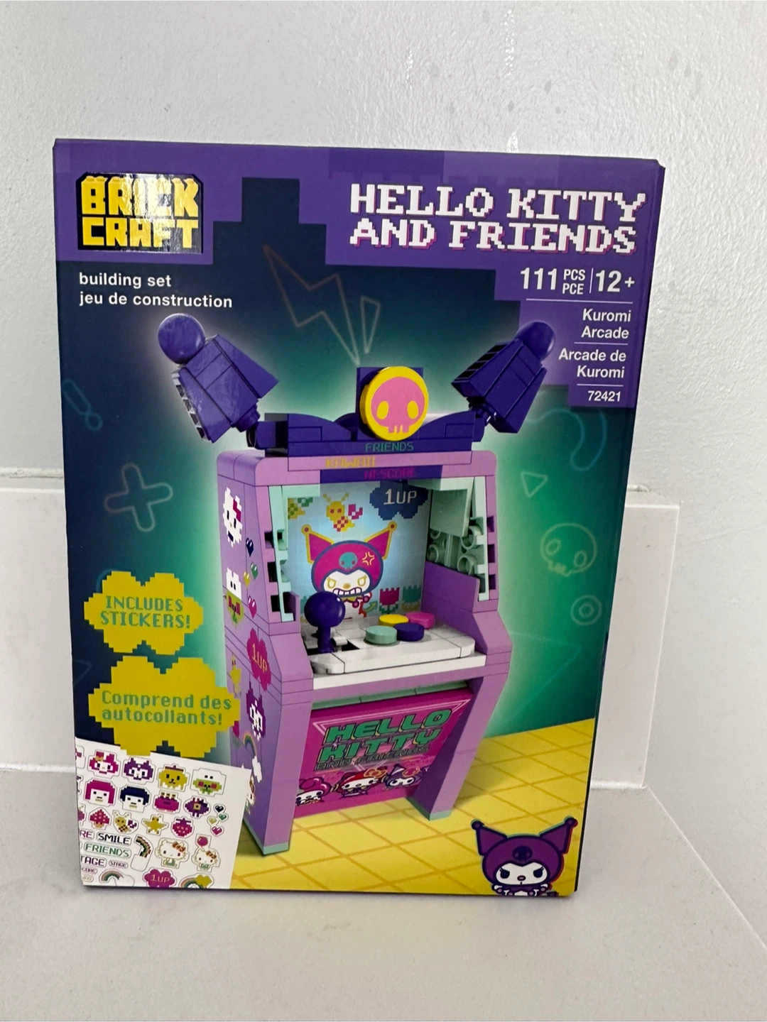 Brickcraft Hello Kitty and Friends Kuromi Arcade Building Set