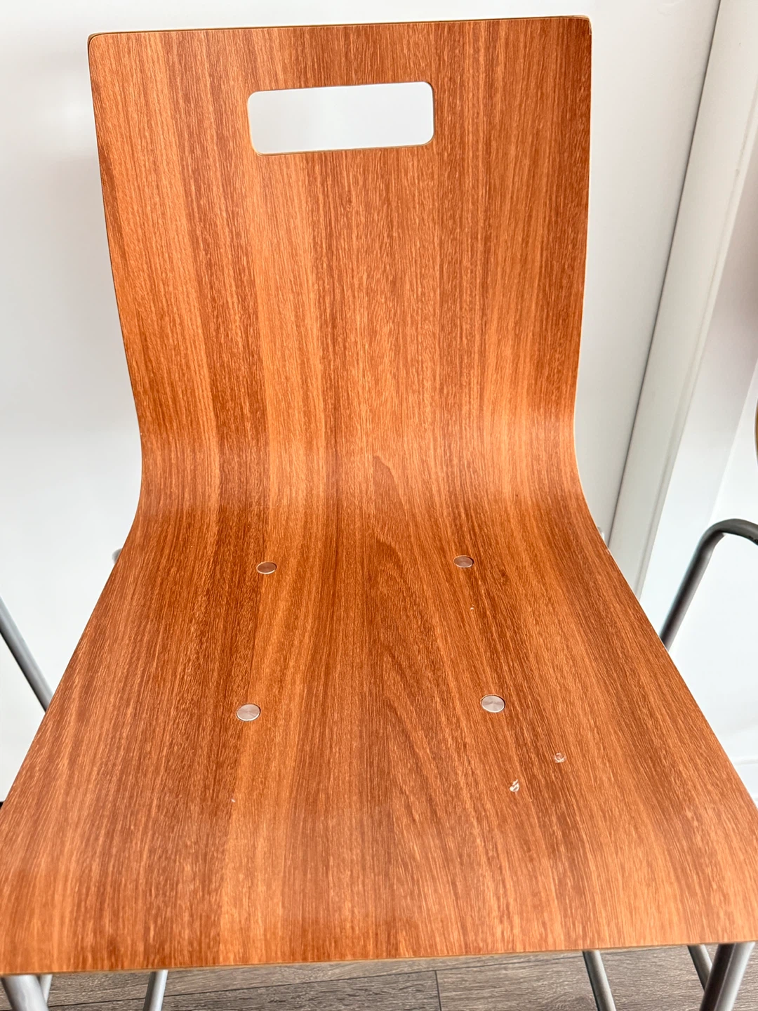 Hauser Wood and Metal Bar/Kitchen Chair/Bar Stools (Set of 4) - photo 3