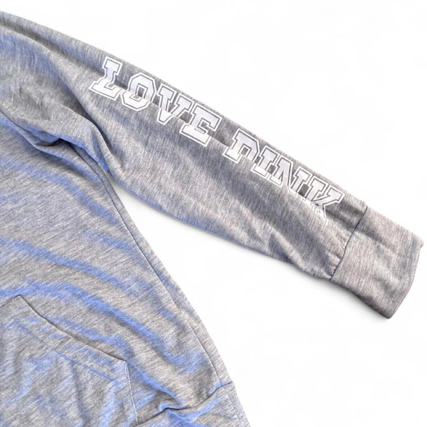 Victoria's Secret PINK Grey Hoodie - photo 2