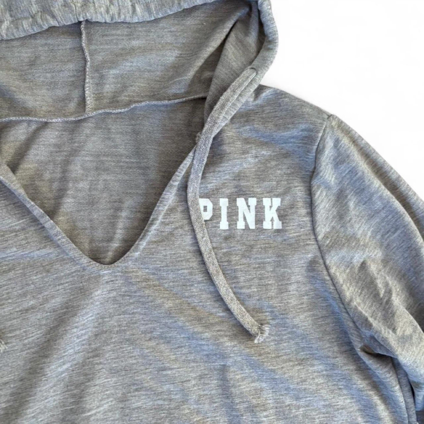Victoria's Secret PINK Grey Hoodie - photo 3