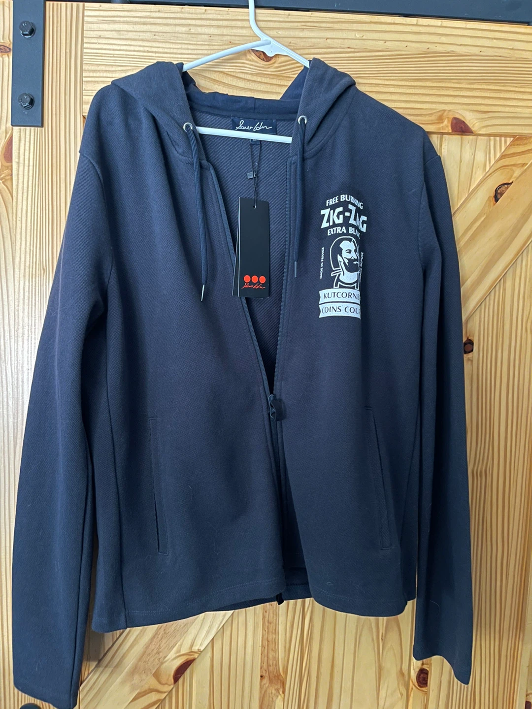 Sean John Zig Zag Papers Hoodie. NWT - photo 3