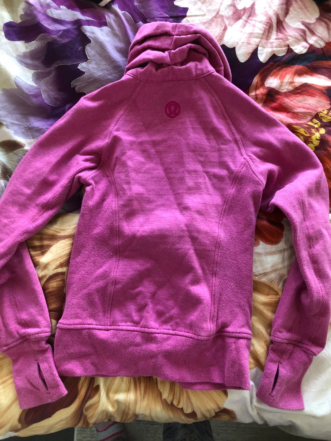 Lululemon Pink Ruffle Scuba Hoodie - photo 4
