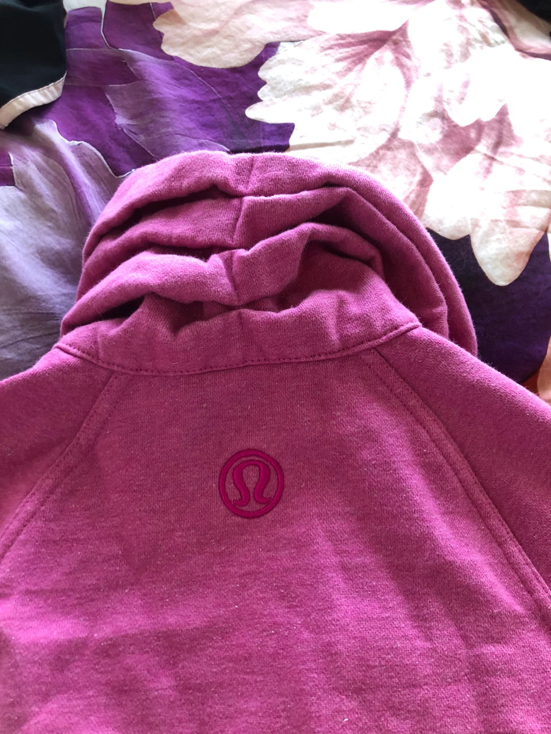 Lululemon Pink Ruffle Scuba Hoodie - photo 2