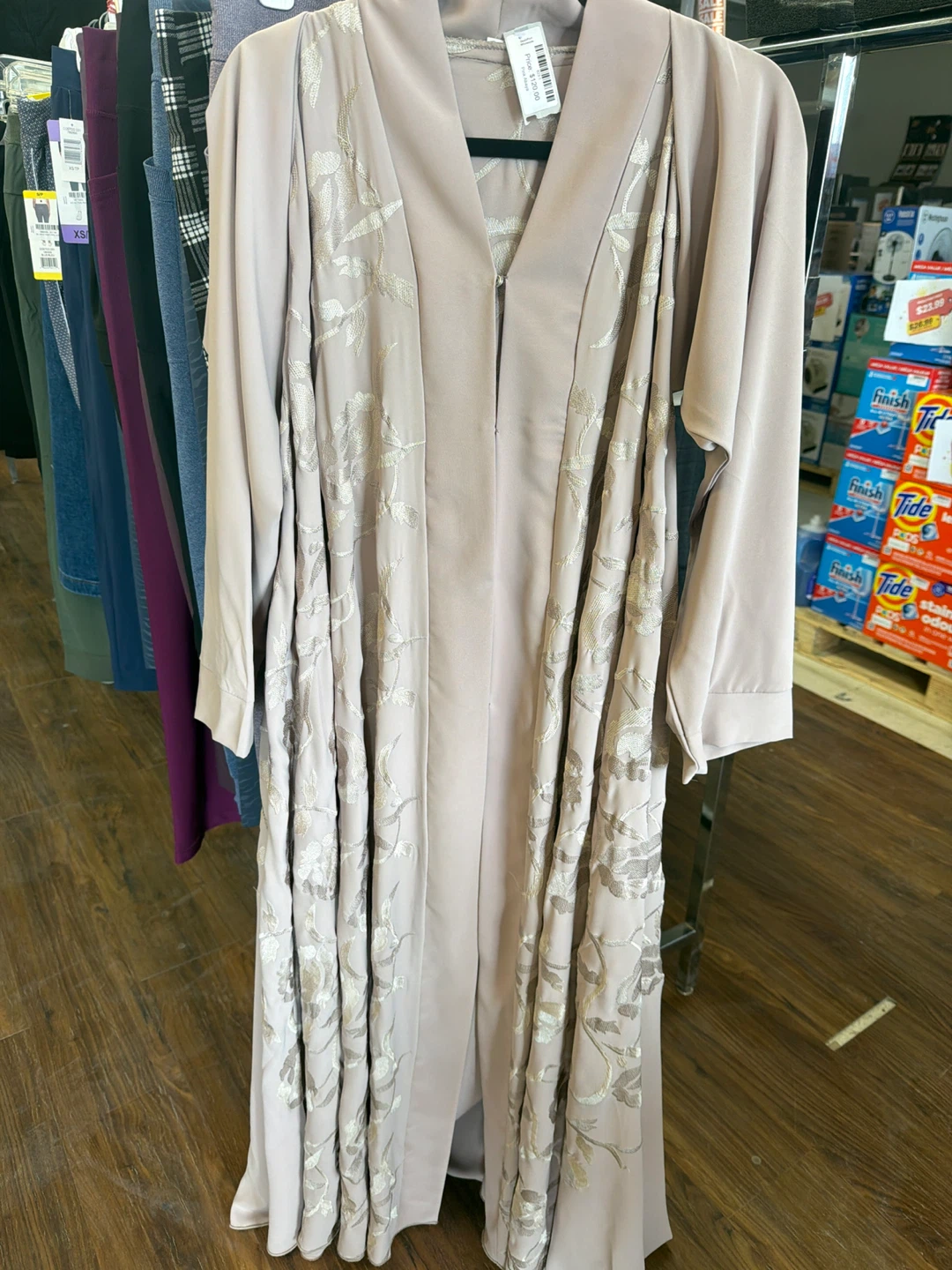 Pink Embroidered Abaya - photo 3