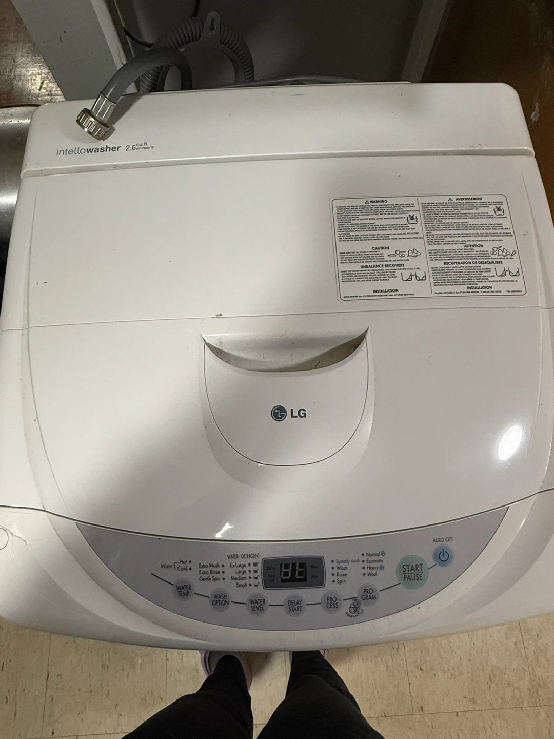 Spacemaker Stackable LG Washer GE Dryer Combo - photo 5