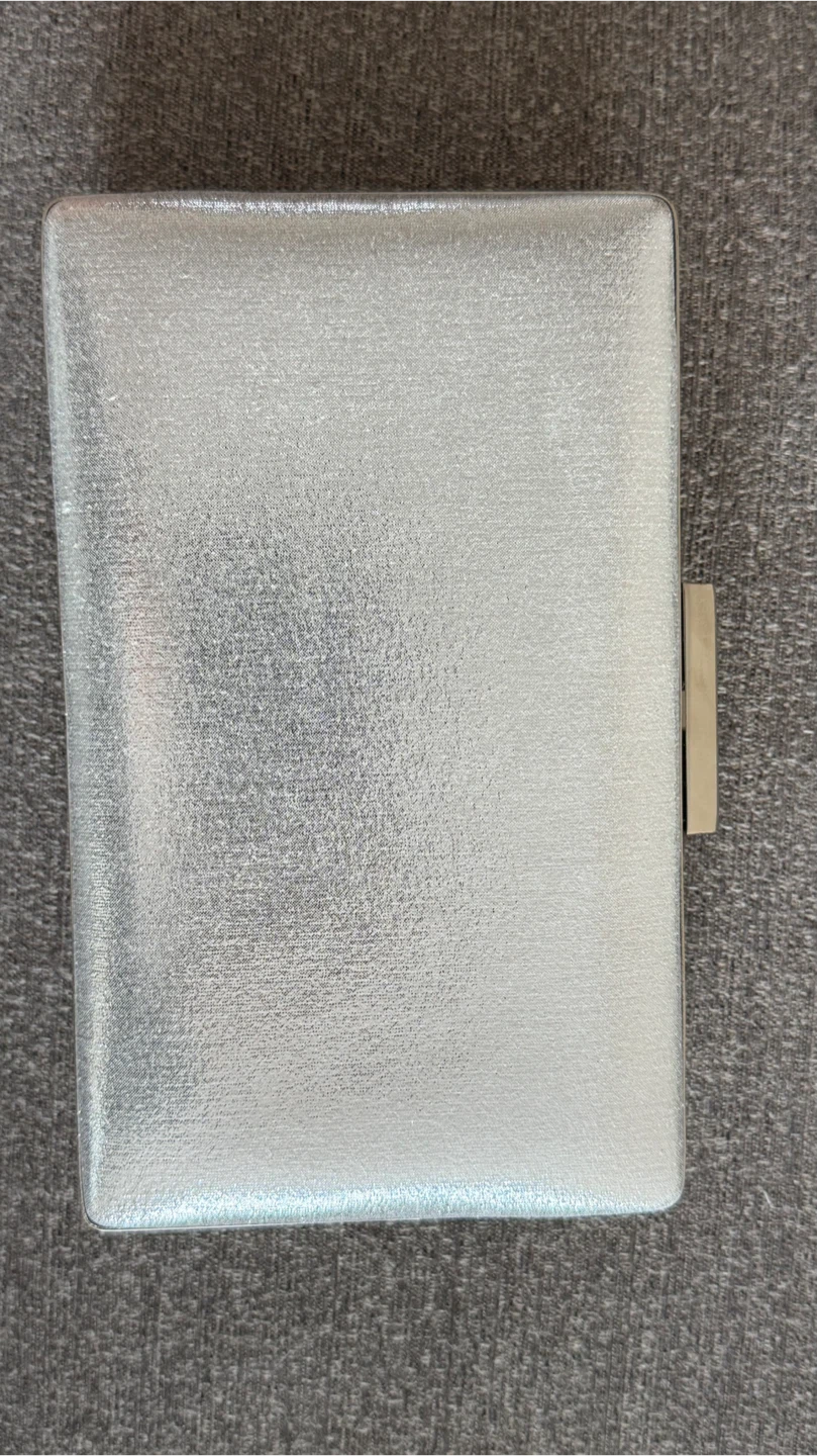 Silver Evening Clutch Bag - photo 2