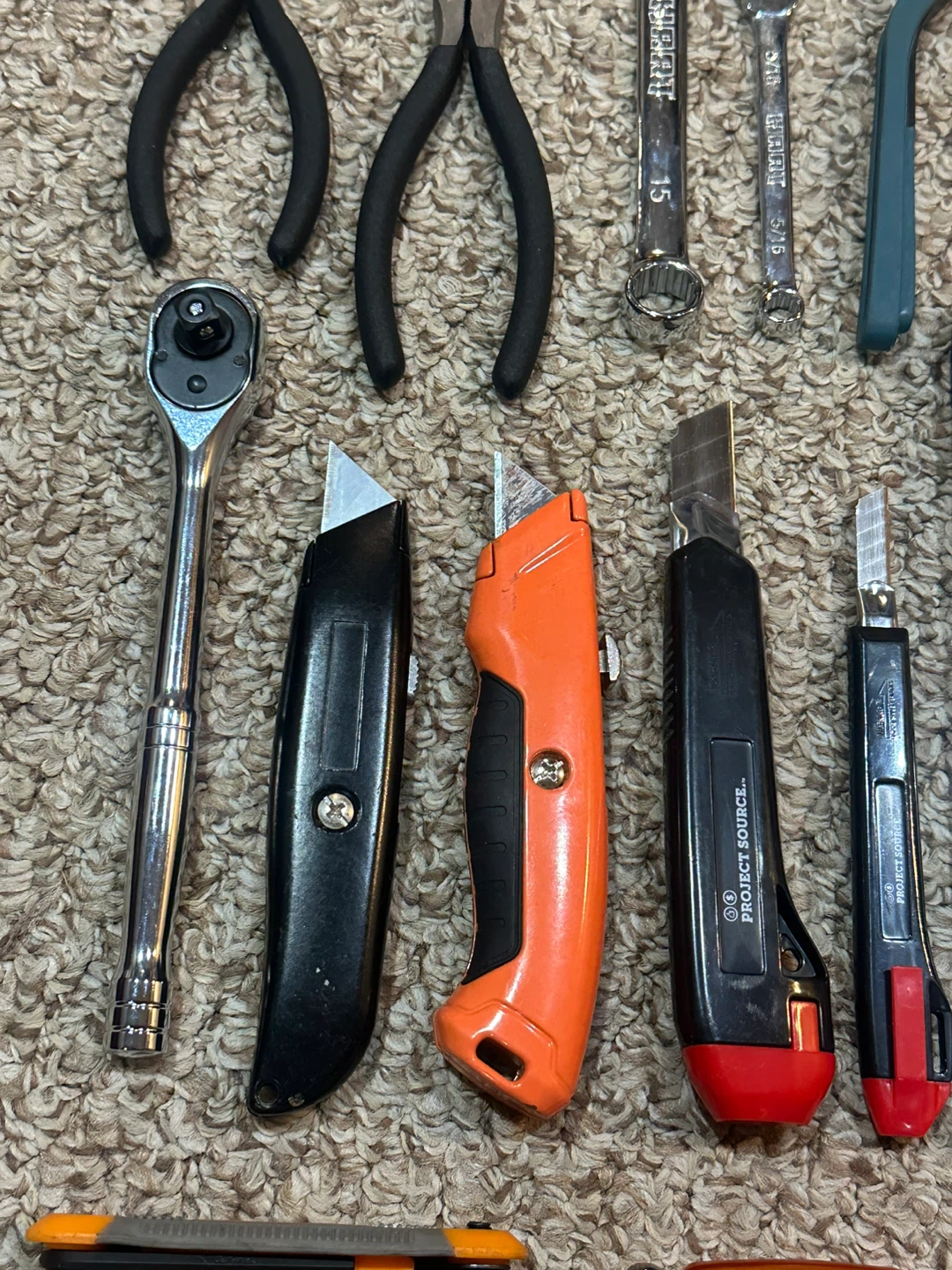 Assorted Hand Tools Set - Pliers, Wrenches, Cutters, and More - photo 4