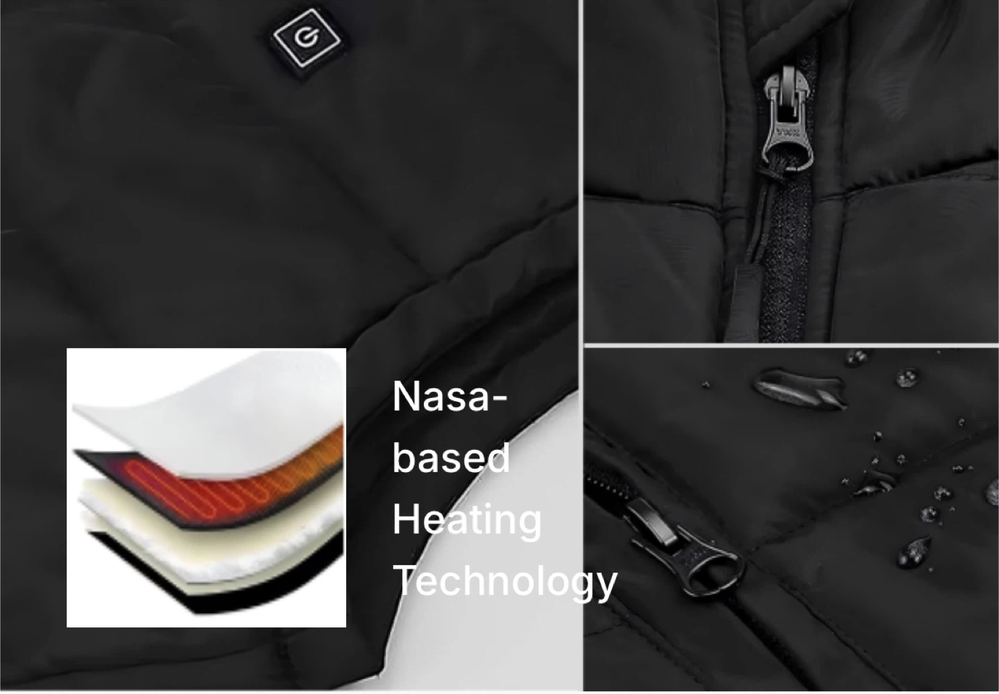 COREHANCE smart heated vest with battery pack-3 heat levels - photo 2
