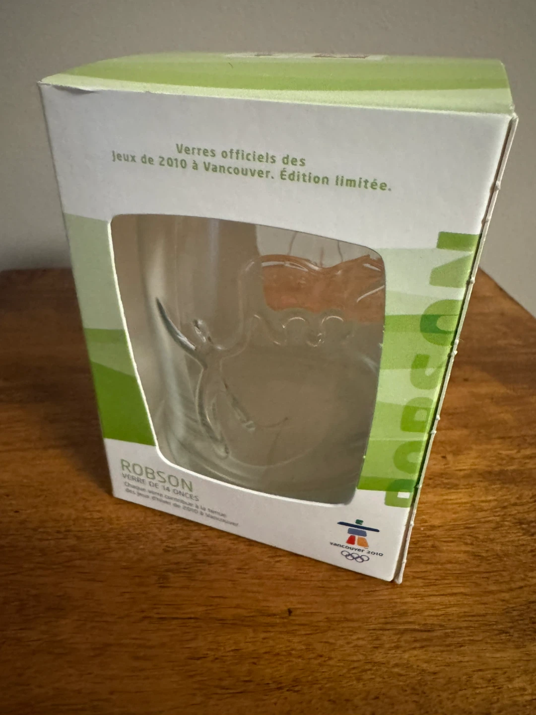 Limited Edition Robson Vancouver 2010 14 oz Glass - photo 3