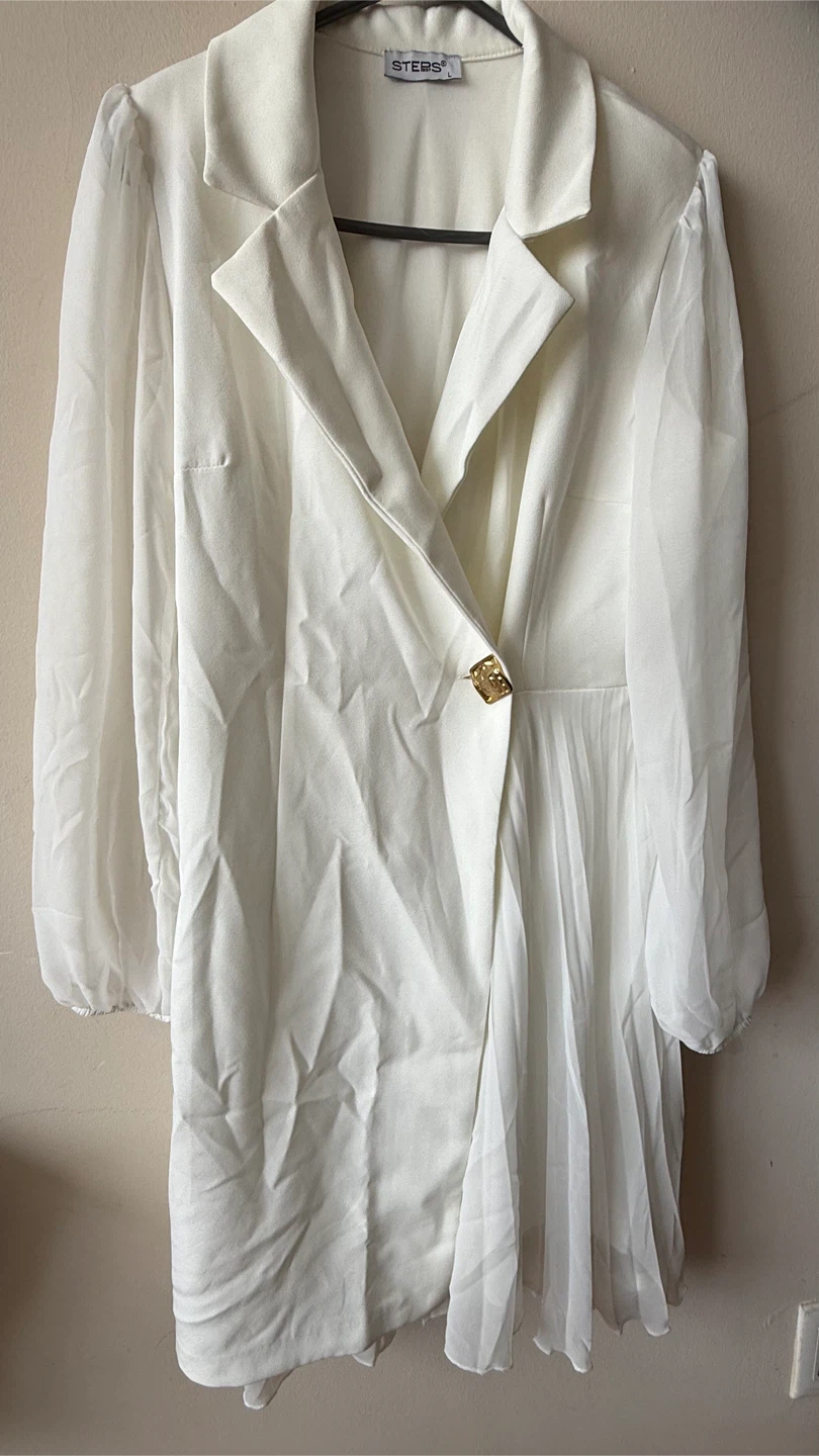 White blazer dress - photo 3